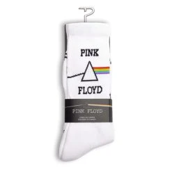 Socks PERRI'S SOCK - PINK FLOYD - DSOTM - WHITE -Bracelets Shop ase8r24d