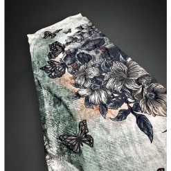 Scarf HYRAW - BUTTERFLIES 9 Scarf HYRAW - BUTTERFLIES -Bracelets Shop hyraw foulard butterflies 4