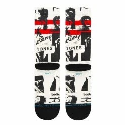 Socks The Rolling Stones - BLACK - STANCE -Bracelets Shop txbfzmri